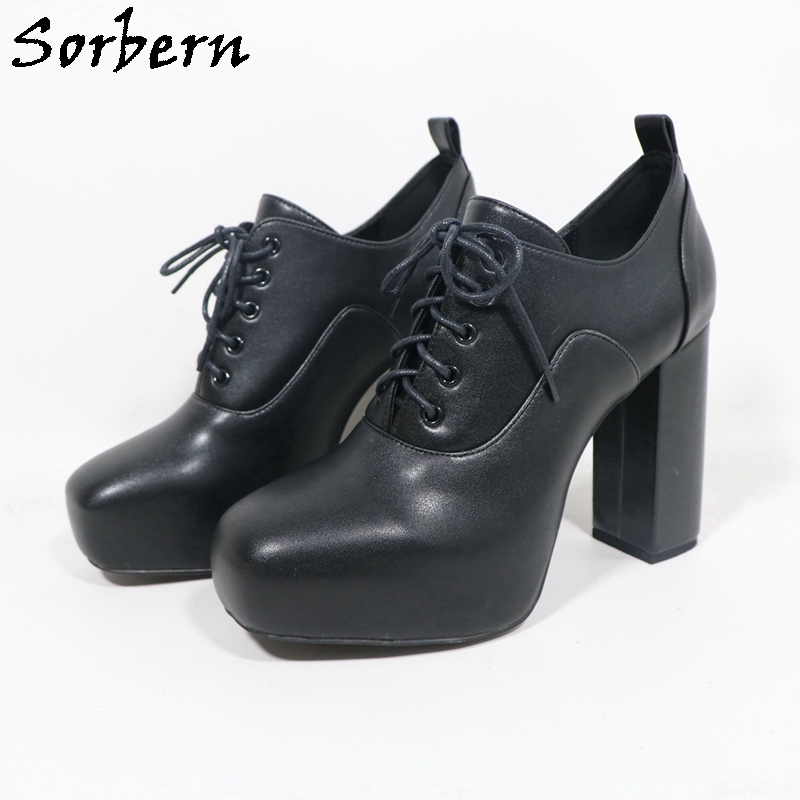Pump Heel Block - Sorbern, туфли-лодочки в стиле унисекс, женские