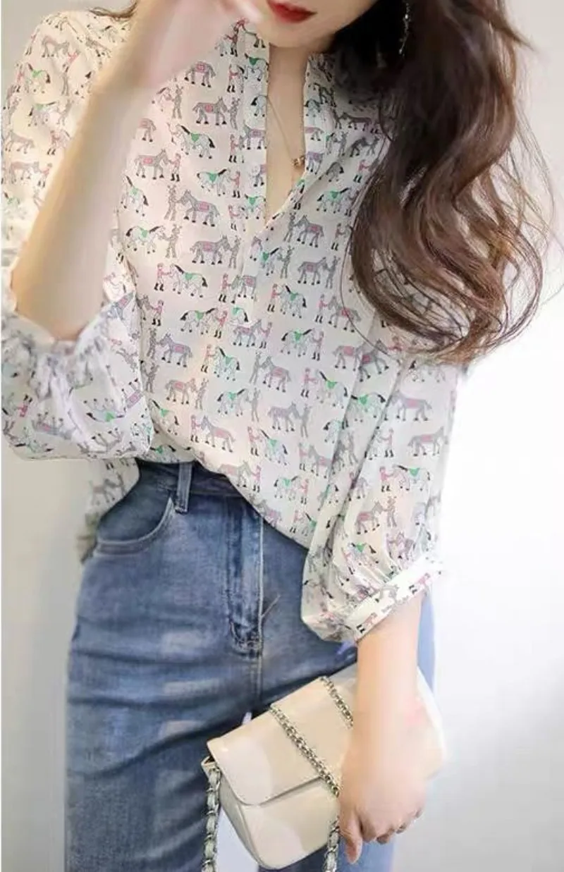 Women Formal Wear White Shirt - Новинка 2026: Женская офисная рубашка и