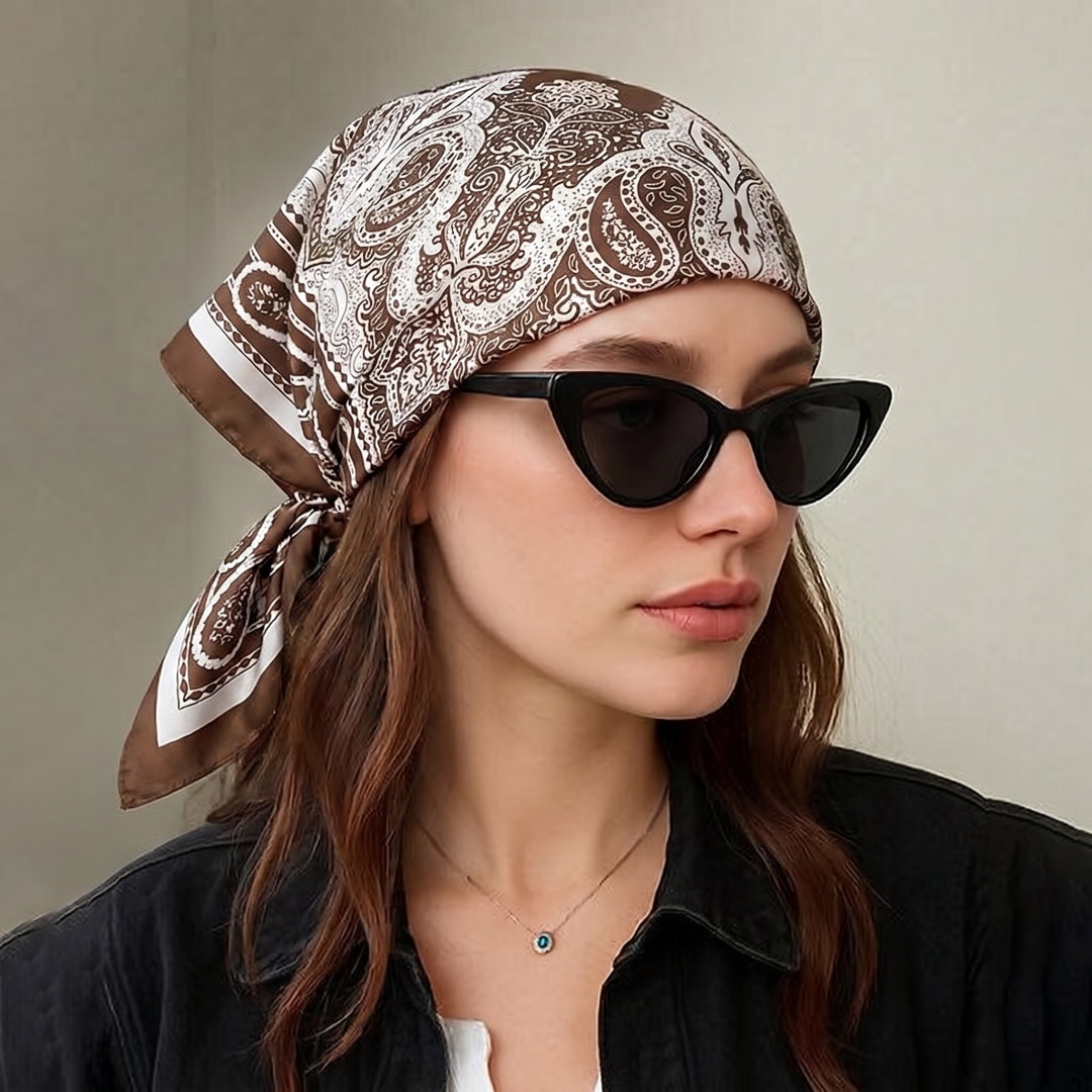 Women Formal Wear Hijab - Женский шарф-хиджаб, бандана, платок, квадратный платок,