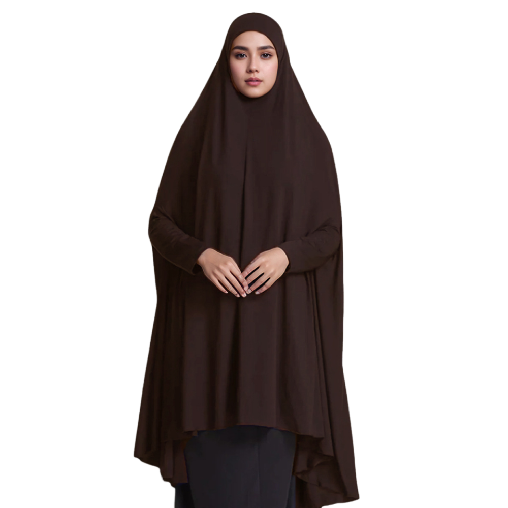 Women Formal Wear Hijab - Кафтан, однотонная мусульманская абайя, скромная одежда,
