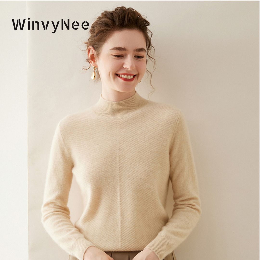Cashmere Sweater Formal - Женский свитер WinvyNee из кашемира и