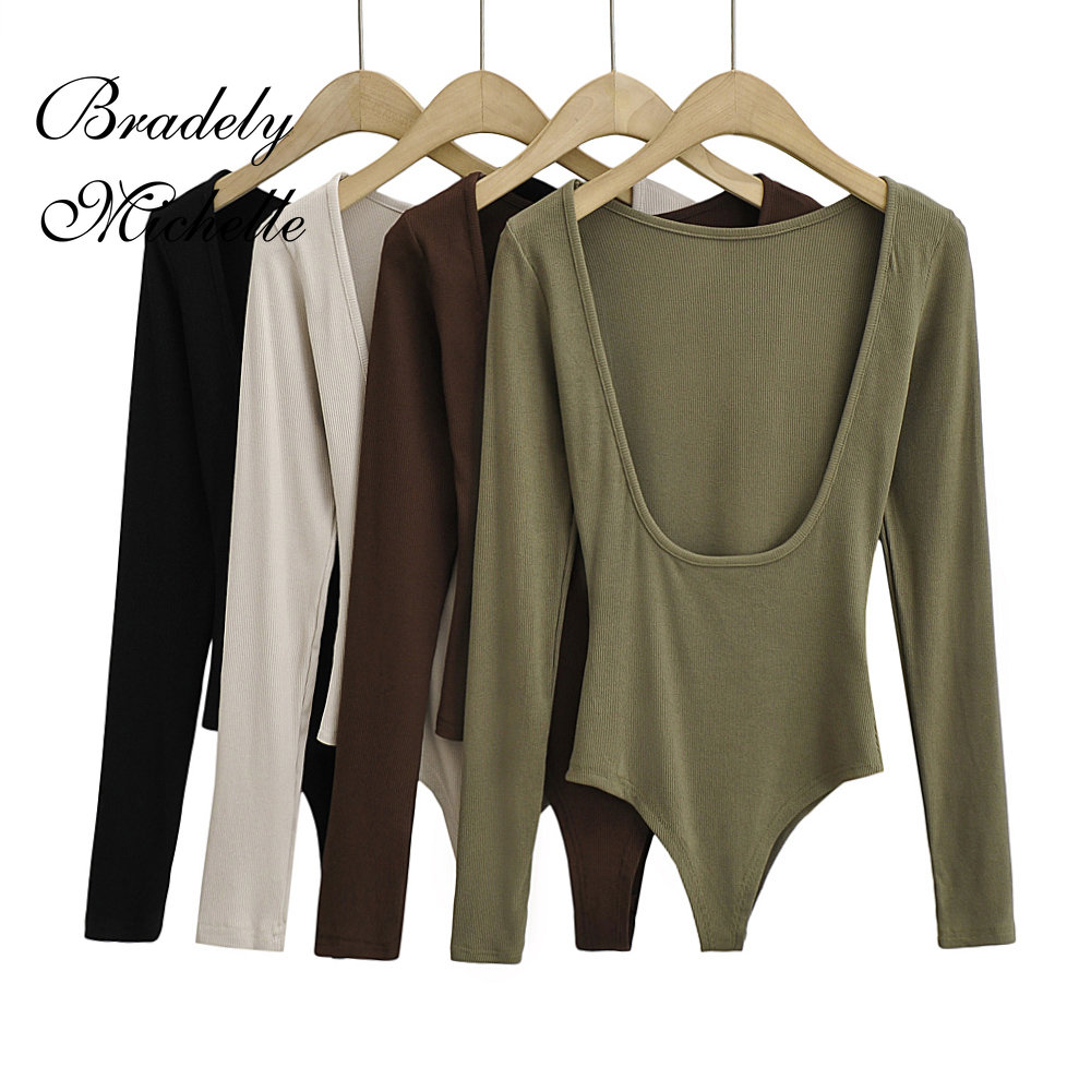 Women'S Formal Wear Jumpsuit - Женская сексуальная одежда, однотонный пуловер с