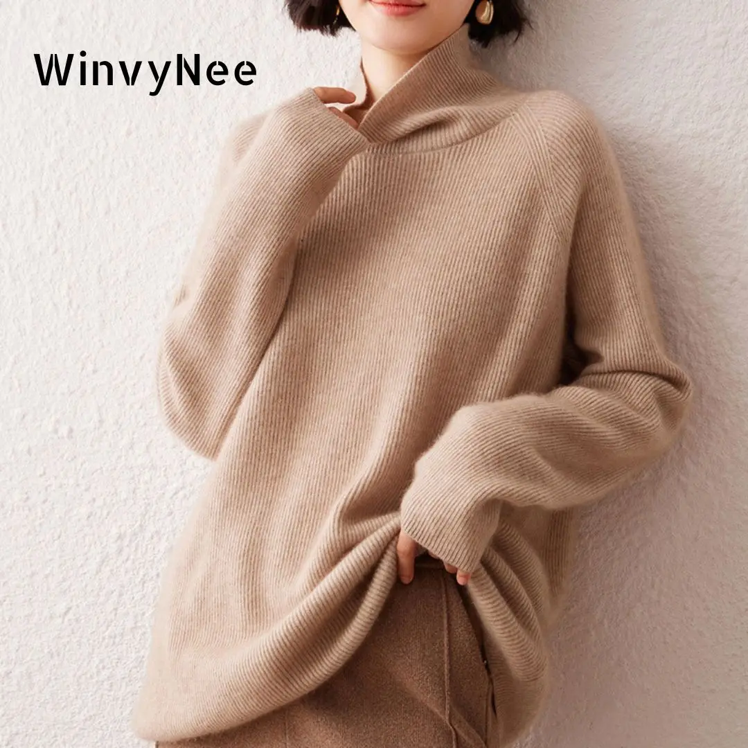 Cashmere Sweater Formal - Кашемировые свитера WinvyNee для женщин, с