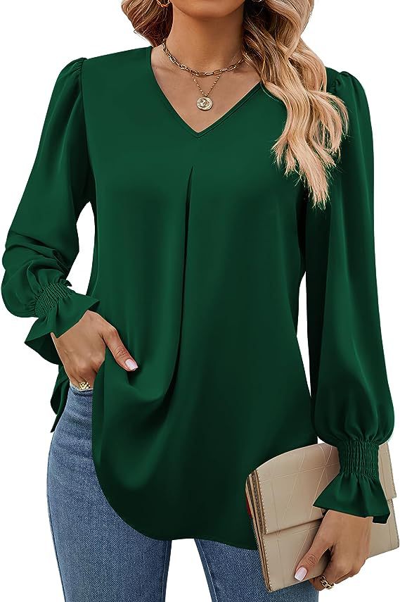 Women'S Formal Wear Blouse - Женская рубашка с длинным рукавом, весенняя