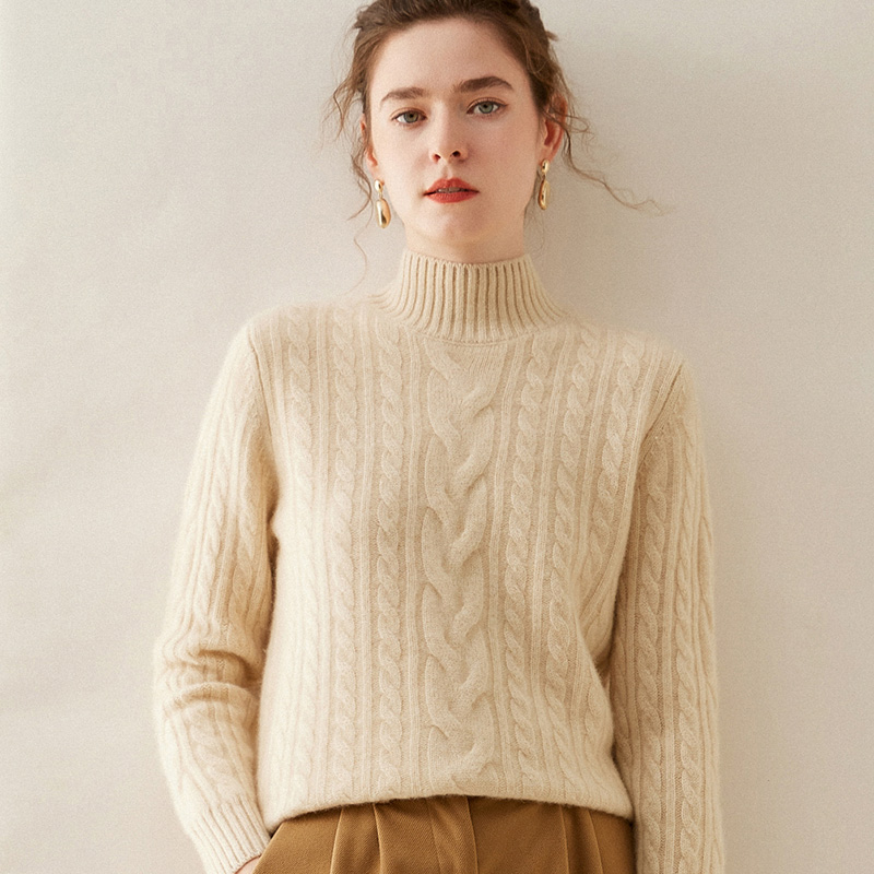 Женская одежда WinvyNee, бежев – обзор и цена Cashmere Sweater Formal