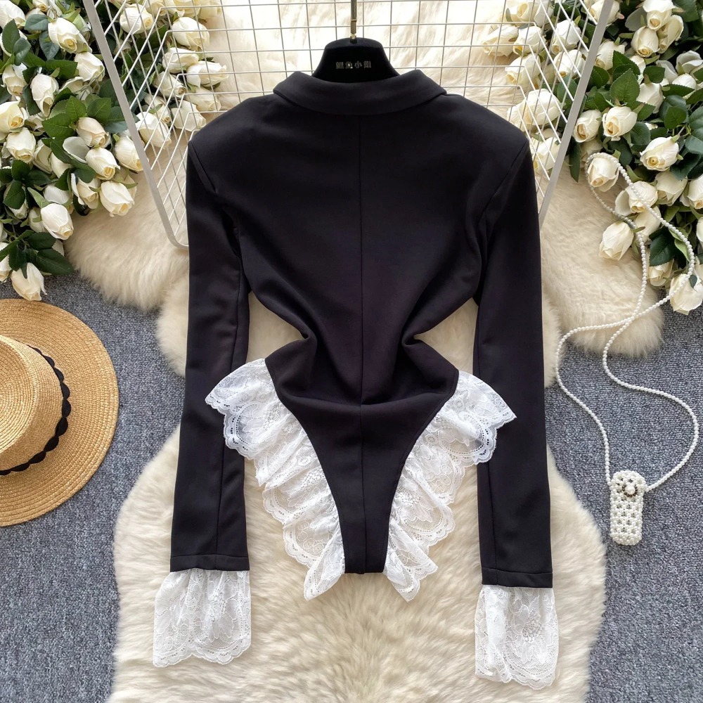 Hotsweet элегантный отложной в – обзор и цена Women'S Formal Wear Jumpsuit