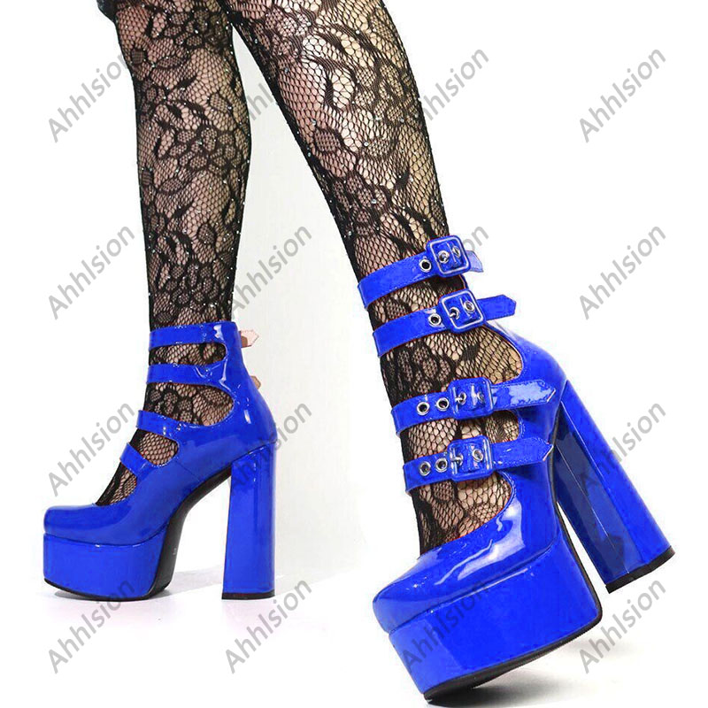 Женские весенние туфли Ahhlsio – обзор и цена Pump Heel Block