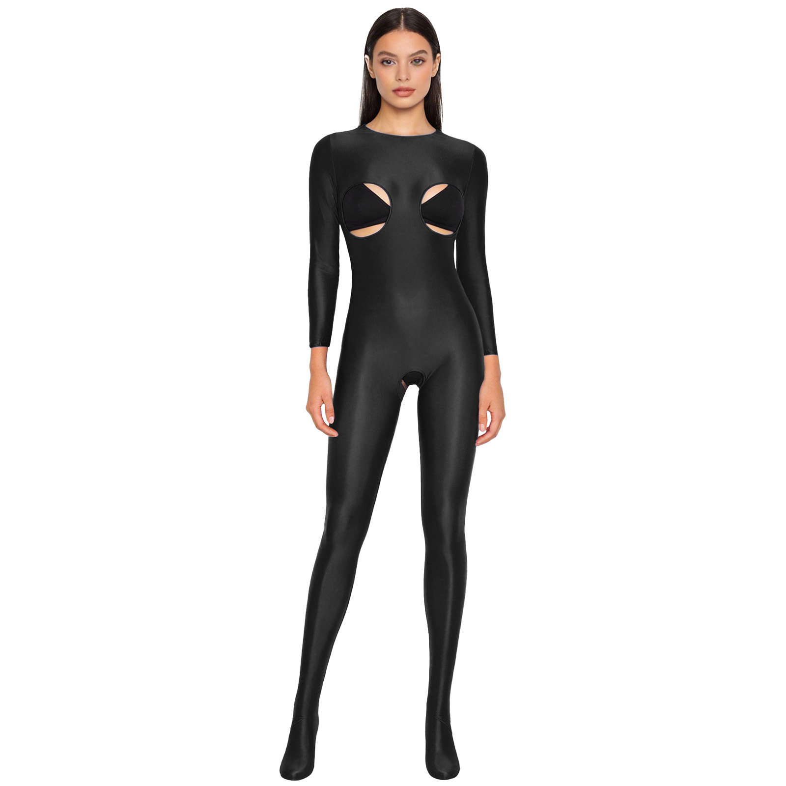 Женский глянцевый эластичный к – обзор и цена Women'S Formal Wear Jumpsuit