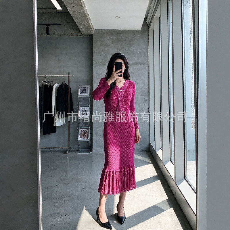 Платье Miyake Pleated, осень 2 – обзор и цена Women Formal Office Wear Tops