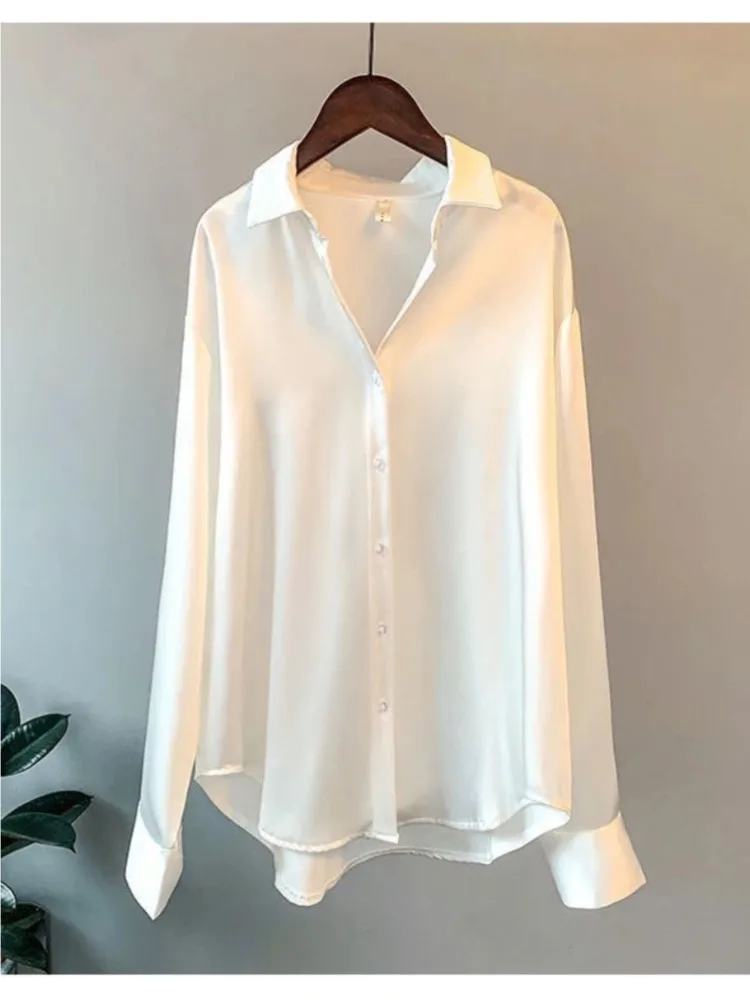 Повседневная женская шелковая  – обзор и цена Women'S Formal Wear Blouse