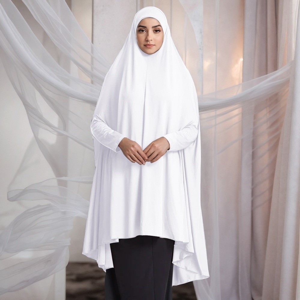 Кафтан, однотонная мусульманск – обзор и цена Women Formal Wear Hijab