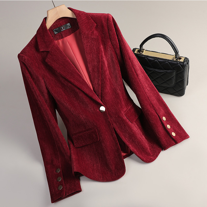 Женский пиджак из желтого золо – обзор и цена Women Formal Wear Business