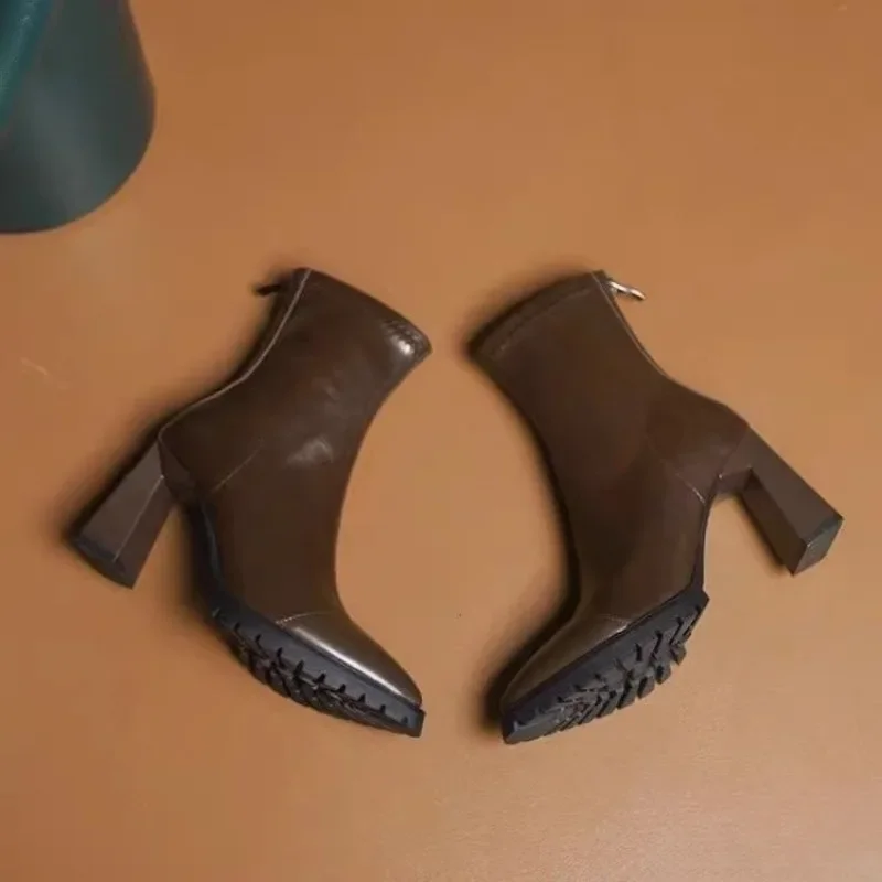 Французские узкие ботинки с ос – обзор и цена Pump Heel Block