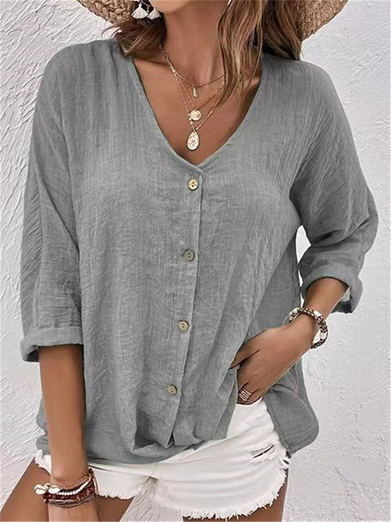 Элегантная однотонная блузка н – обзор и цена Women'S Formal Wear Blouse