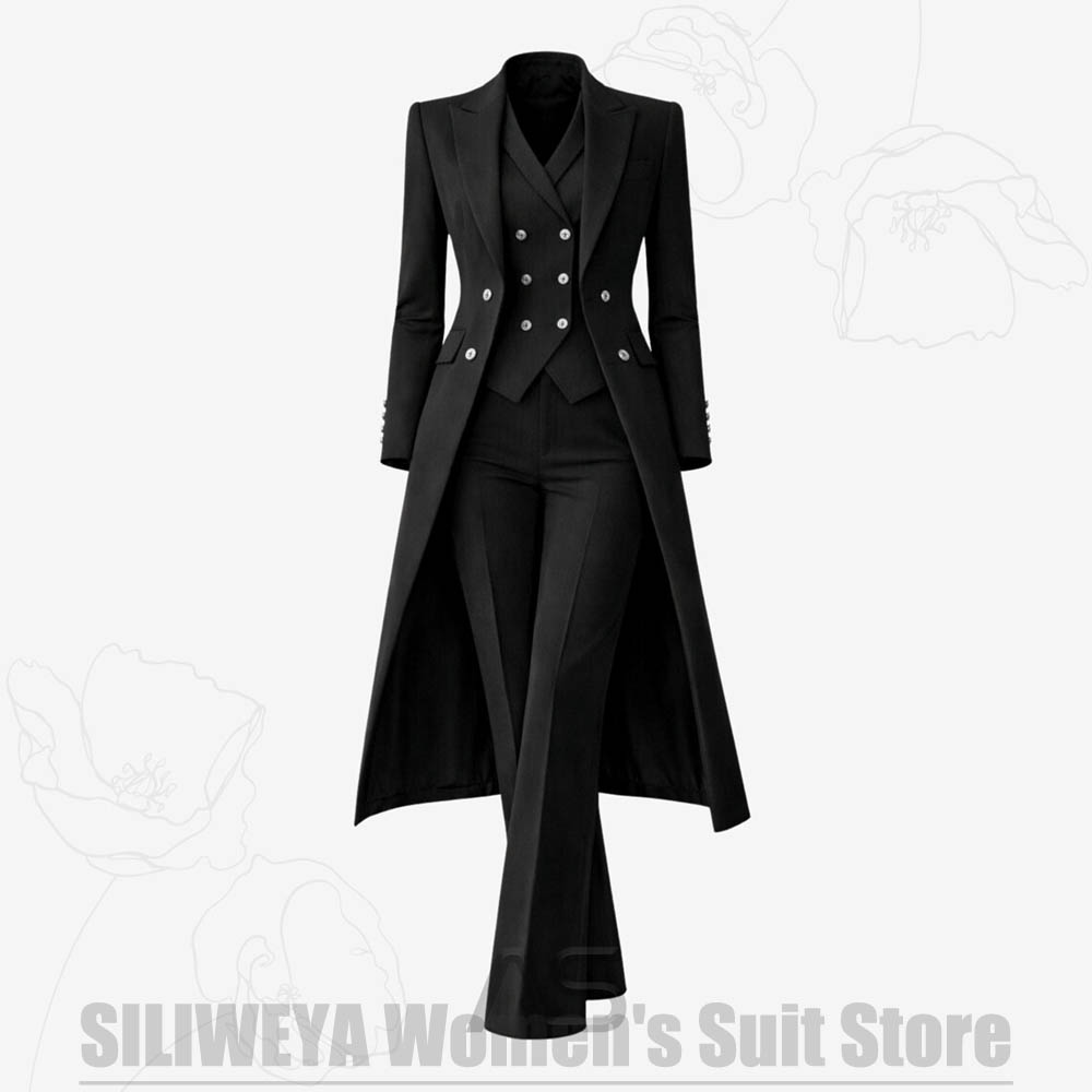 Женский костюм-тройка: двуборт – обзор и цена Women Formal Wear Business