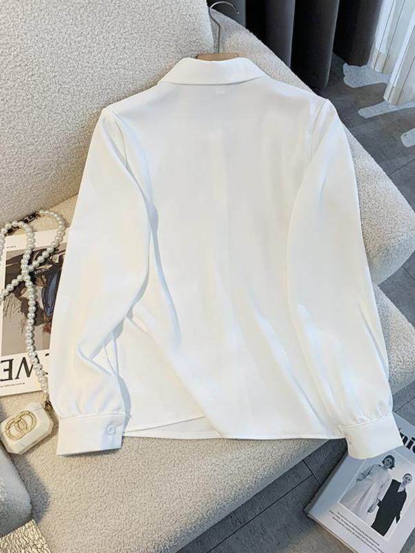 Белая свободная женская рубашк – обзор и цена Women Formal Wear White Shirt