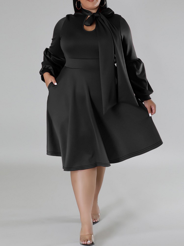 Женское платье-миди с длинным  – обзор и цена Women Formal Office Wear Tops