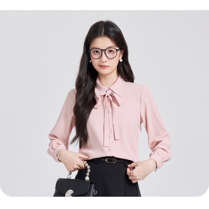 Розовая шифоновая рубашка для  – обзор и цена High End Women'S Formal Wear